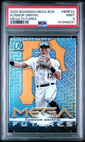 2025 Bowman - Mega Futures Konnor Griffin #BMF-22 (RC) PSA9