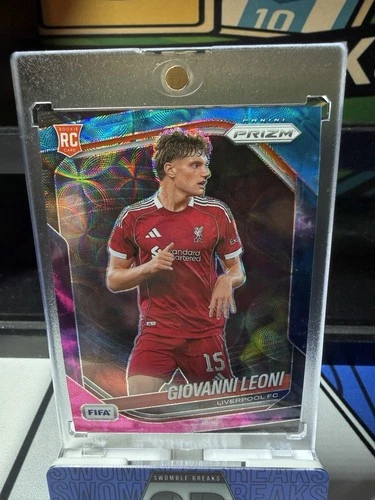 2026 Panini Prizm FIFA - Giovanni Leoni Rookie Nebula One Of One 1/1 RC
