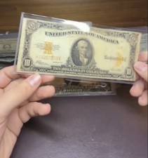 US 1922 $10 Gold Certificate Note FR 1173 VF - Curated Historical Note