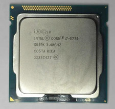 Intel Core I7-3770 Processor 3.40GHz, 4 Cores, Socket H2 LGA-1155 - SR0PK