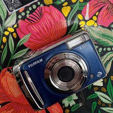 Fujifilm FinePix A805 Blue Digital Camera 8.3MP 3x Optical Zoom Fujinon Lens