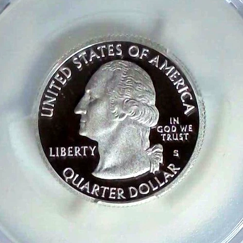 2009-S 25C Territories Quarter US Virgin IS PCGS PR69DCAM 90% Silver 23rrt0730 - Image 4 of 4