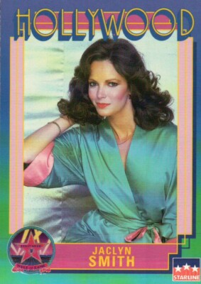Jaclyn Smith, Actress, Hollywood Walk of Fame Trading Card - NOT Postcard
