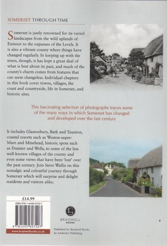 SOMERSET THROUGH TIME by STEVE WALLIS, PAPERBACK LOCAL HISTORY BOOK - 第 2/2 張圖片