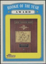 2021 Topps Heritage Rookie of the Year Award Trophy #368