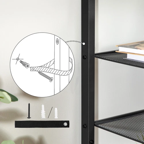 HOOBRO Telefontisch Beistelltisch Nachttisch Schuhregal Schuhablage Schuhschrank - Bild 16 von 16