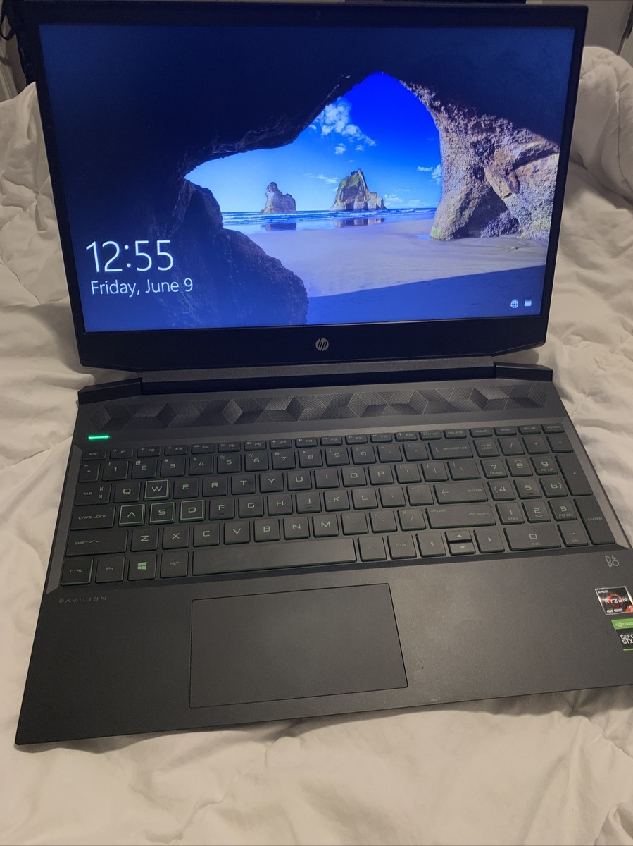 HP Pavilion Gaming 15.6, 256GB SSD, AMD Ryzen 5 4600H, GTx 1650, 1