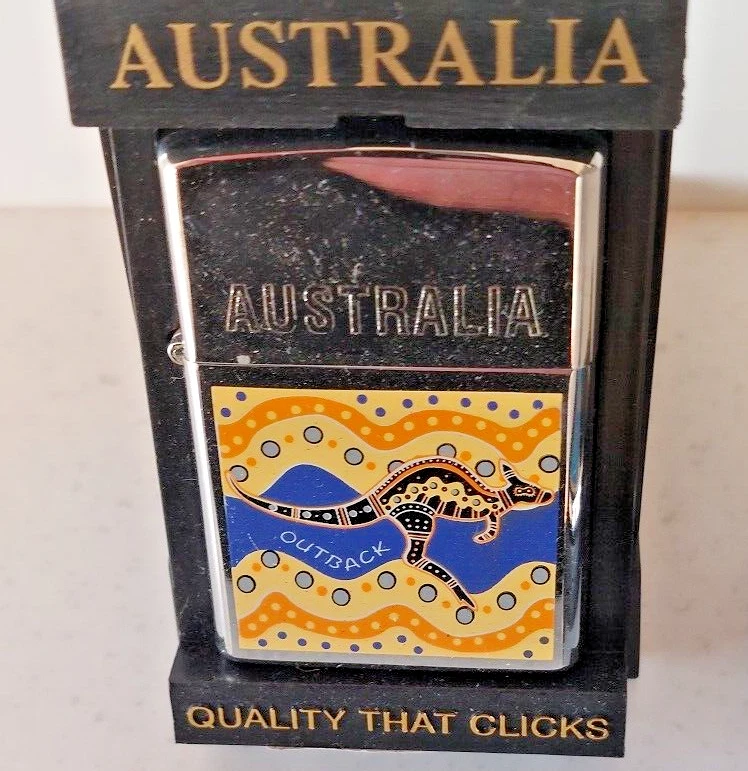 Kangaroo oil lighter with Zippo lighter  fluid high quality  fast shipping - Picture 1 of 3