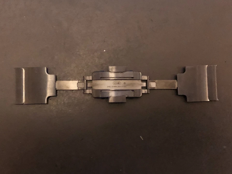 Ersatz Teile Original Apple Uhr 38mm Space Schwarz Edelstahl Link - Bild 3 von 4