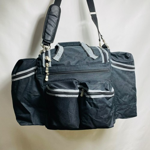 Fitness large bag black 30”x12”x12” With 8 different sizes pockets NEW - Picture 5 of 7