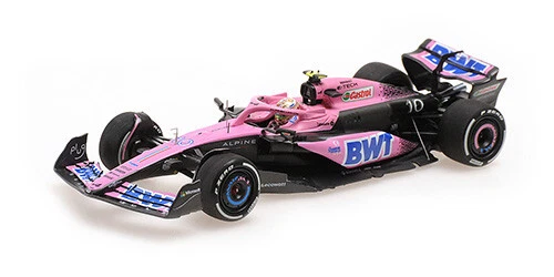 Minichamps Alpine - Pierre Gasly - 2023 Bahrain GP 1:43 Diecast F1 Car 417230110 - Image 2 of 3