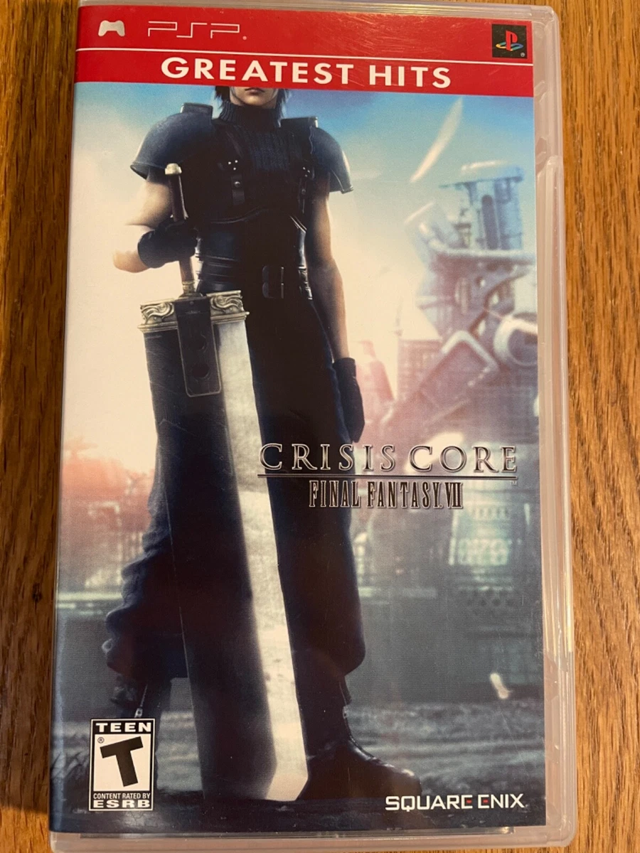 Final Fantasy VII Crisis Core Playstation Portable PSP CIB Complete