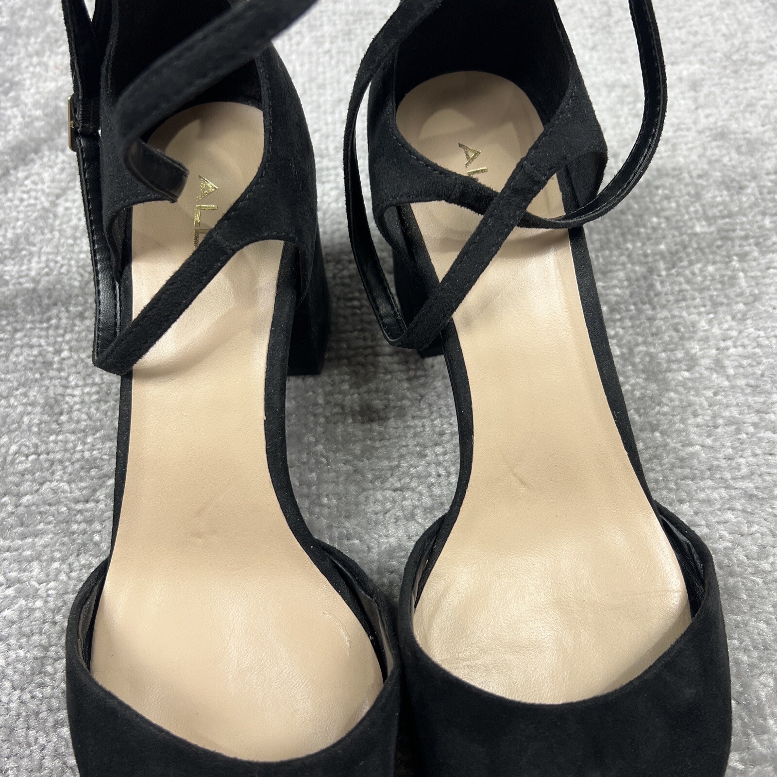 ALDO Women's Brookshear Block Heel Pump Dress Shoes S… Gem