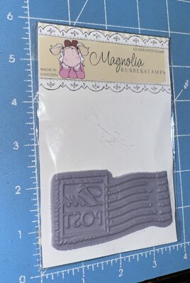 Magnolia Rubber Stamp Sweden Cling - Love Post Office Stamp NIP | eBay