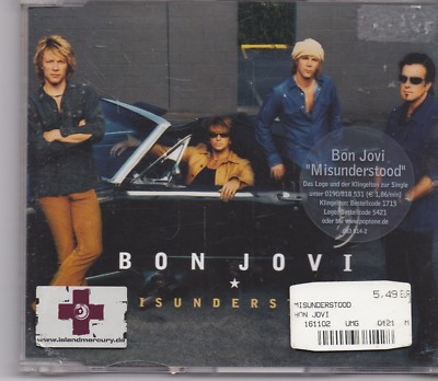 Bon Jovi-Misunderstood cd maxi single