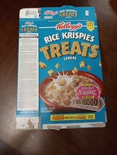 Kellogg’s Rice Krispies Treats Cereal Box *Empty* 1995
