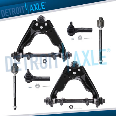 Front Upper Control Arm Ball Joint Tie Rod Kit for Dodge Dakota Durango 4x4 6pc