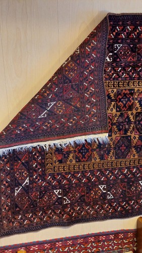 Alter Orientteppich Läufer Teppich Brücke 81x140 cm - Bild 7 von 7