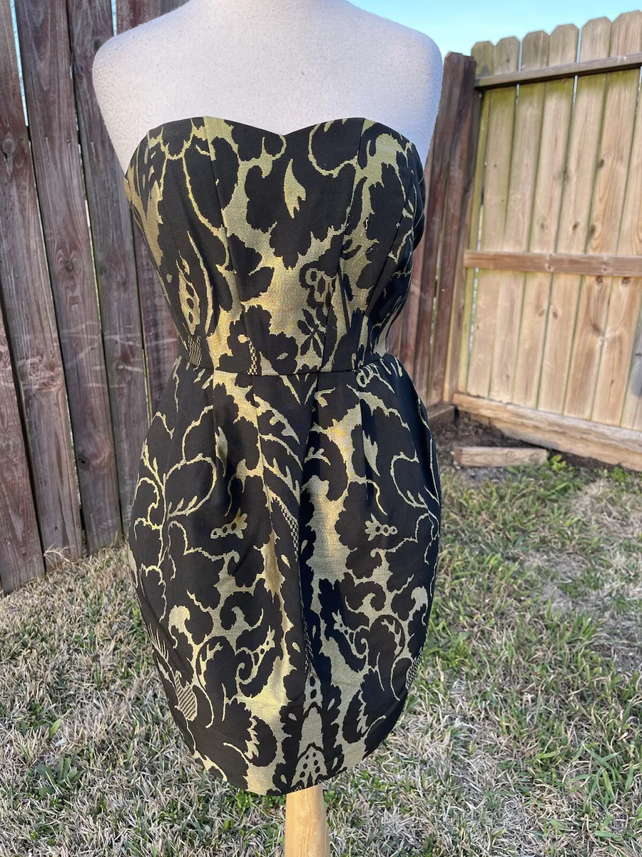 H and m patterned dress cheap