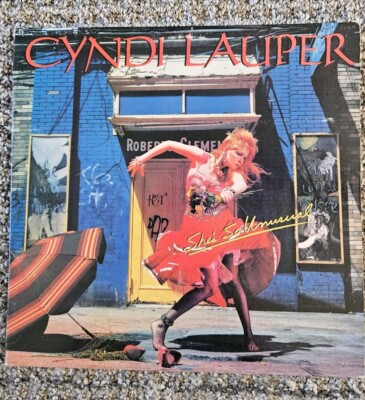 Cyndi Lauper ''She's So Unusual'' LP - First Pressing - Nice