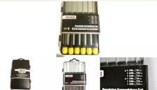 Precision JEWELERS Screwdriver SET - 6 piece Jewelers KIT 3 flat + 3 phillips 