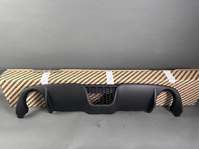 NEU&ORIG Abarth 500 2007- Stoßstangen Diffusor hinten Rear Bumper Spoiler