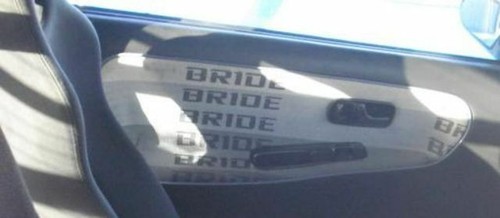 Bride Seat gradient + Full black fabric 160x50cm. shipped in one piece - Picture 5 of 5