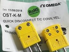 OMEGA OST-K-M Thermo Couple Connector 2pcs