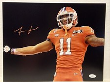 Isaiah Simmons Signed Clemson Tigers 11x14 Photo JSA