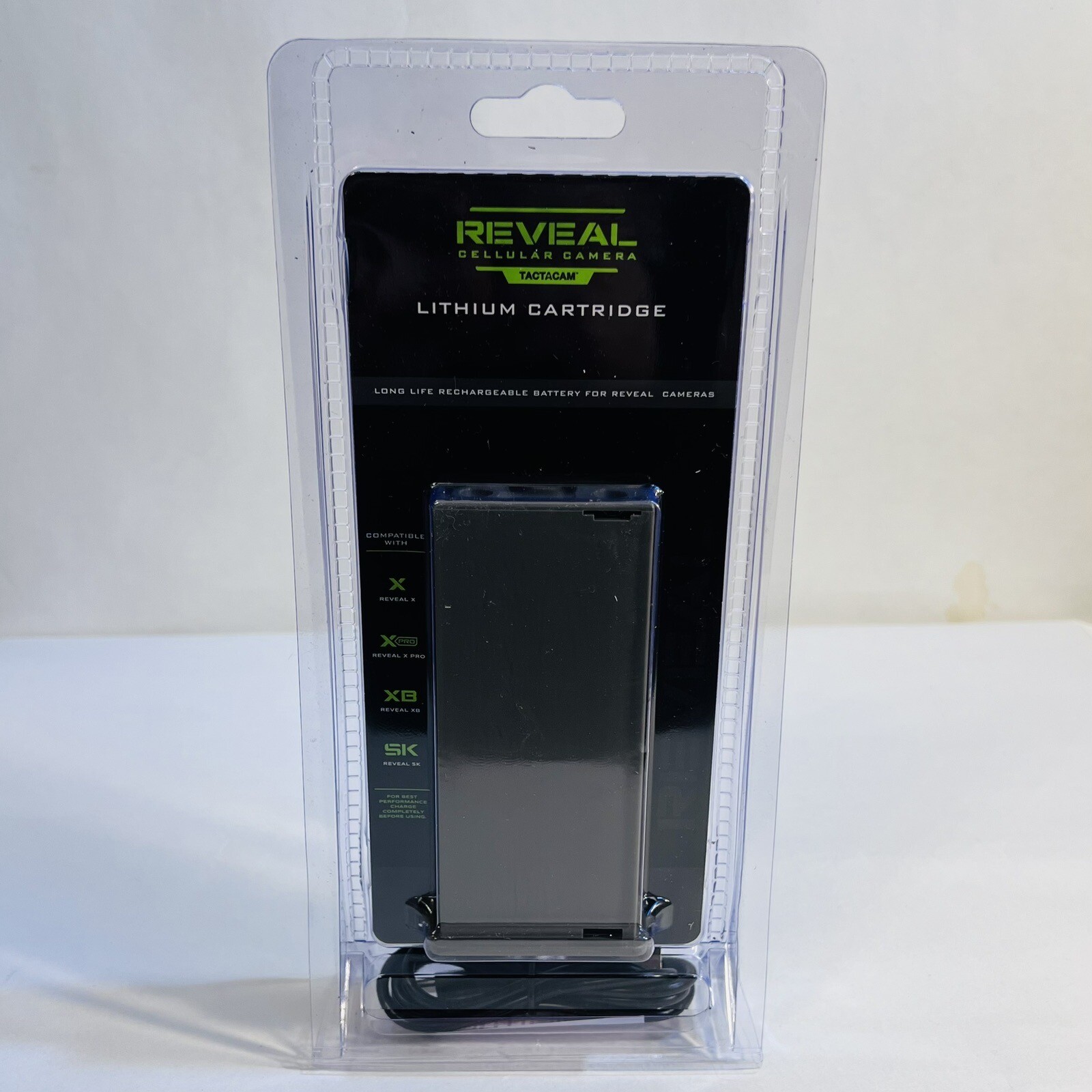 Tactacam Lithium Cartridge Rechargeable Battery Reveal Cellular Camera