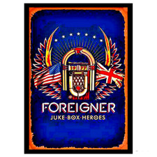 Foreigner Band Juke Box Hero Decal Sticker Window VINYL DECAL STICKER SIGN