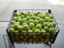 40 used Tennis Balls mixed brands Wilson Penns.