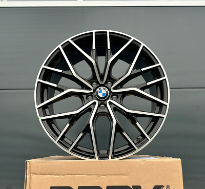 19 Zoll Felgen WH37 schwarz poliert für BMW 3er e90 e91 e92 e93 M Performance
