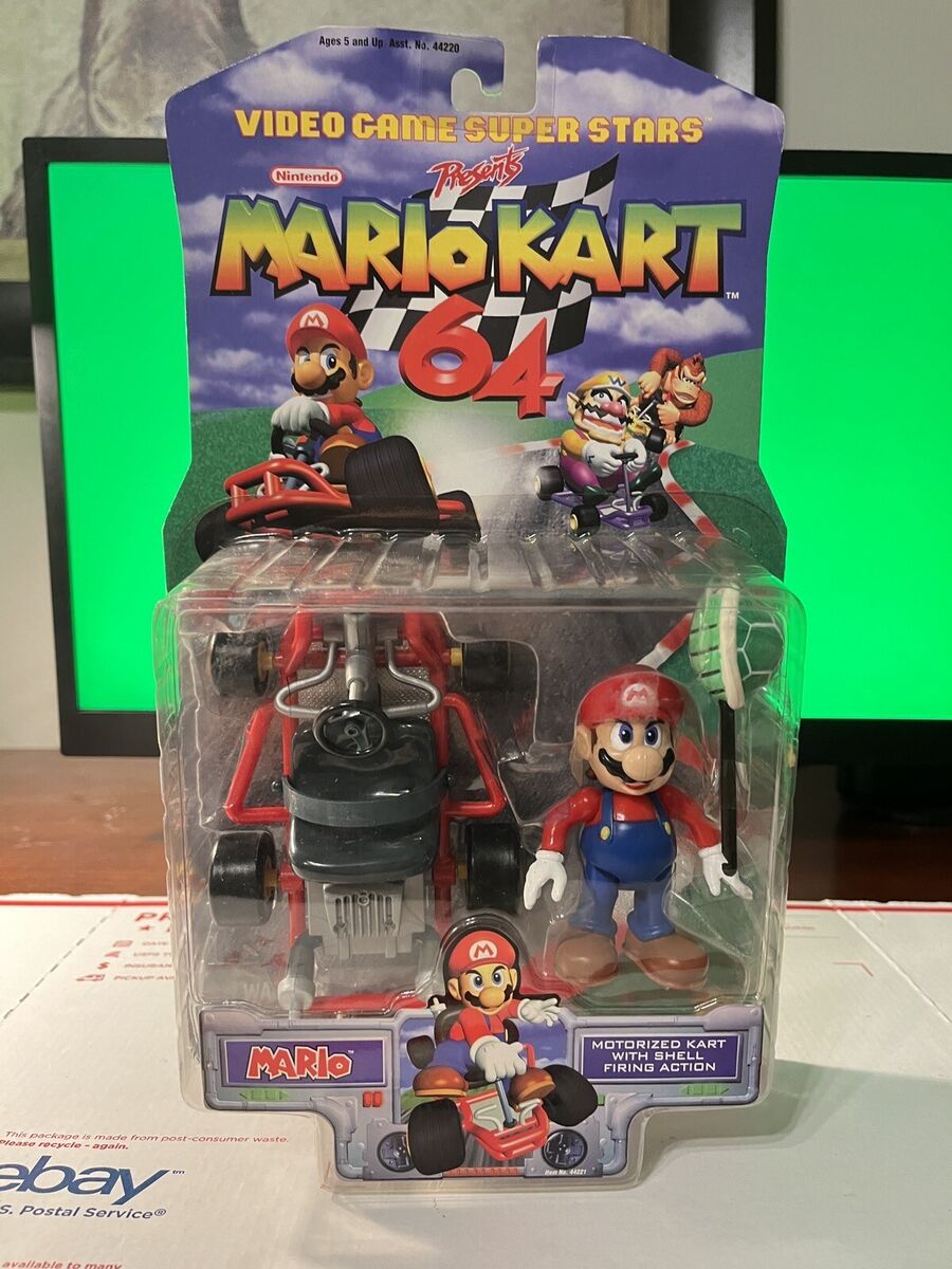 Toybiz Mario Kart 64 Mario Action Figure (NEW) (RARE!) | eBay Toybiz Mario Kart 64 Mario Action Figure (NEW) (RARE!) | eBay