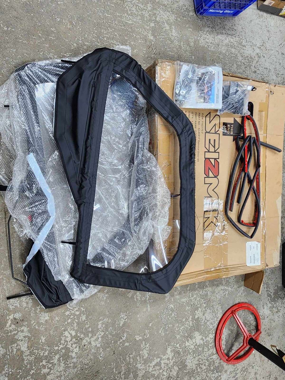 Seizmik Upper Door Kit 5206017KIT SEIZMIK FRAMED DOOR KIT Polaris