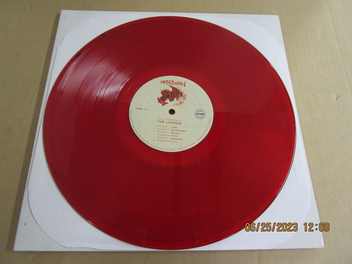 Method Man – The Meth Lab  2LP レコード METHOD MAN Meth Lab Season 2 The Lithium 2XLP Red Vinyl Used
