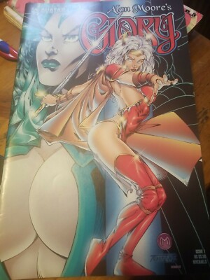 Avatar Press Alan Moore's Glory (2001) #1 by Mychaels, #1 WraP and #1 by HaLey