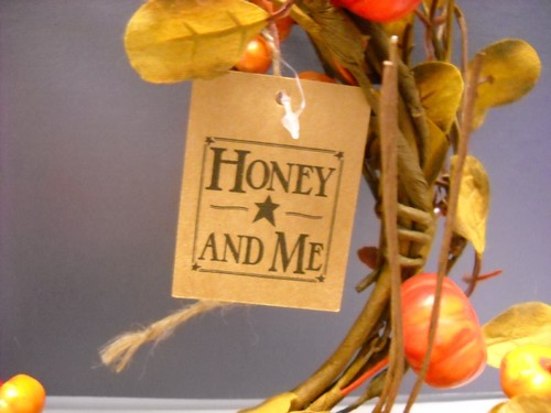 Honey and Me Pumpkin Fall 7" Candle Ring Medium Wreaths F17741 Set of 2 - Picture 4 of 9