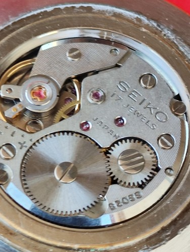 Rare Vintage SEIKO 6602-9010 Japan Mens Pocket Watch _533 - Picture 8 of 10