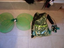 Revolution Dance Wea Girls DANCE COSTUME/ HALLOWEEN FAIRY W WINGS,WRIST BANDS SM