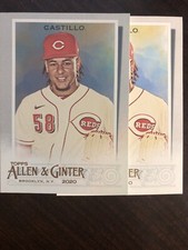 2020 Topps Allen and Ginter Hot Box Silver #270 Luis Castillo & Base Card Reds