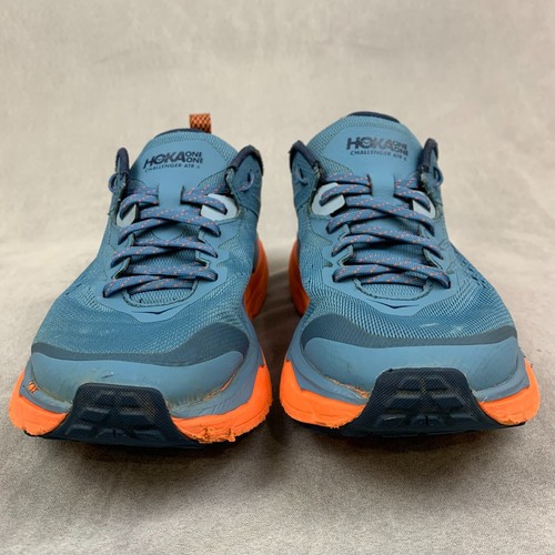 Hoka One One Mens Shoes 8.5D Provincial Blue Carrot Orange Challenger ATR 6 - Bild 4 von 13
