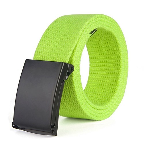 Colorful Nylon Adjustable Buckle Belts Women Casual Garments Apparel Waist Belt - Picture 17 of 38
