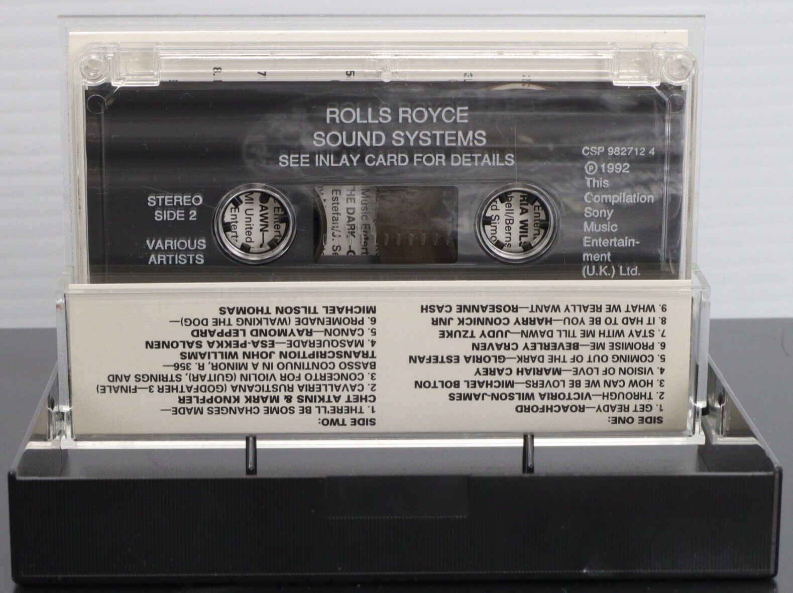 BENTLEY/ ROLLS ROYCE SOUND SYSTEM demonstration TAPE - Rare - CSP 982712-4