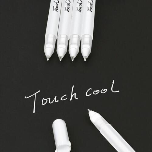 3Pack 0.8mm Fine F Tip White Gel Ink Marker Pen Drawing Art Sketching Painting - Picture 7 of 12