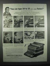 1947 Smith-Corona Typewriter Ad - Norman Saksvig thumbnail
