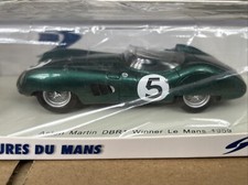 ASTON MARTIN DBR1 LE MANS WINNER 1959 SHELBY 1/43 RESIN CAR MODEL - SPARK 43LM59
