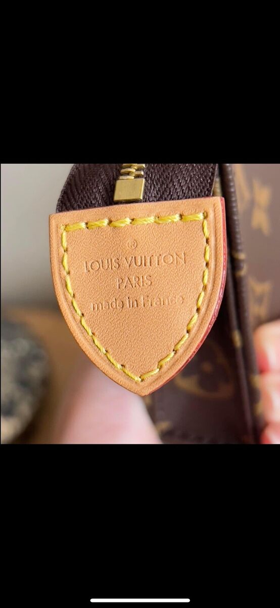 Louis Vuitton Toiletry Pouch 15 Monogram Microfiber Lined