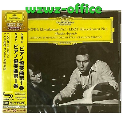 Martha Argerich/Abbado Piano SEALED NEW SHM-CD Chopin/Liszt Concertos No.1 OBI e