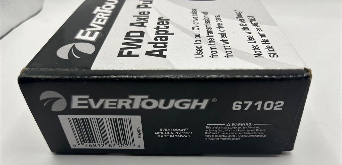 EverTough 67102 FWD CV Axle Puller Adapter Tool Remover For Slide